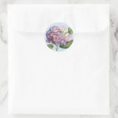 Hydrangea Bloom Ronde Sticker (Tas)