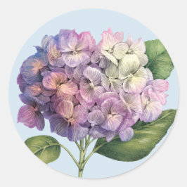 Hydrangea Bloom Ronde Sticker