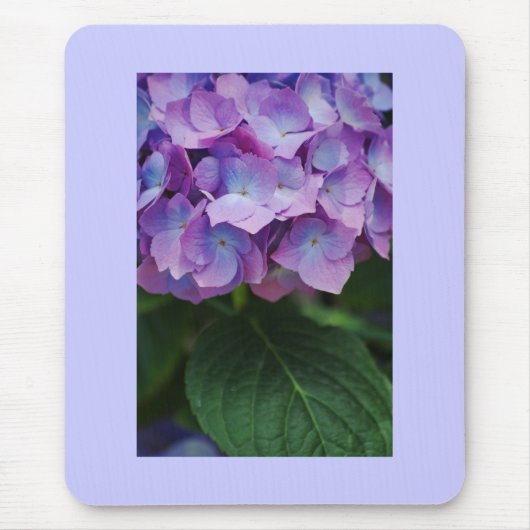 Hydrangea Blooms Mousepad Muismat (Voorkant)