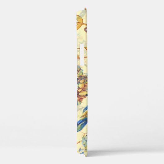 Hydrangea Blossom: Blauw Wit . Case-Mate iPhone Case (Achterkant / Rechts)