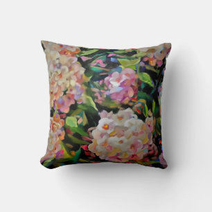 Hydrangea Blossom Decoratief Floral Art Pink Kussen