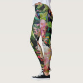 Hydrangea Blossom Decoratief Floral Art Pink Leggings (Links)