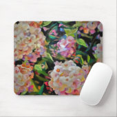 Hydrangea Blossom Decoratief Floral Art Pink Muismat (Met muis)
