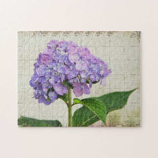 Hydrangea Blossom Legpuzzel (Horizontaal)