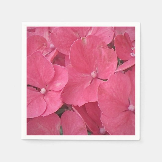 Hydrangea Blossom Napkin Servet (Voorkant)