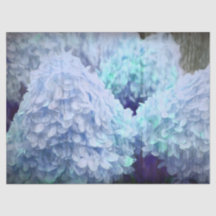 Hydrangea  Blue Blauwgroen Sketch Rustic Floral