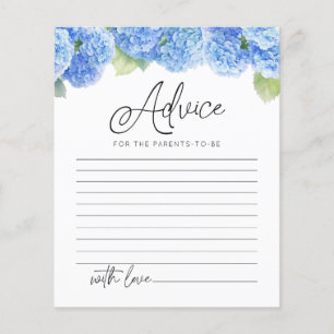 Hydrangea Blue Flowers Advies Ouders Baby shower