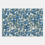 Hydrangea Blue Inpakpapier Vel (Voorkant)