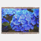 Hydrangea Blues Deken (Voorkant)
