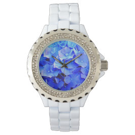 Hydrangea Blues Horloge