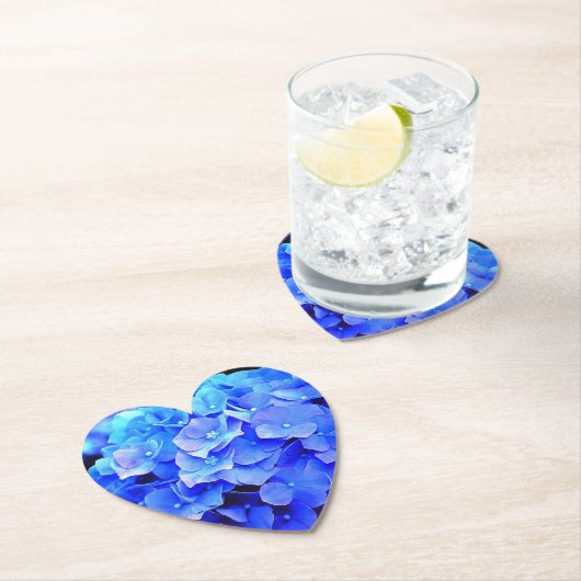 Hydrangea Blues Kartonnen Onderzetters (Insitu)