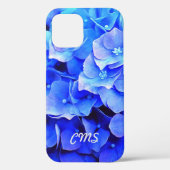 Hydrangea Blues Personalized Case-Mate iPhone Case (Achterkant)