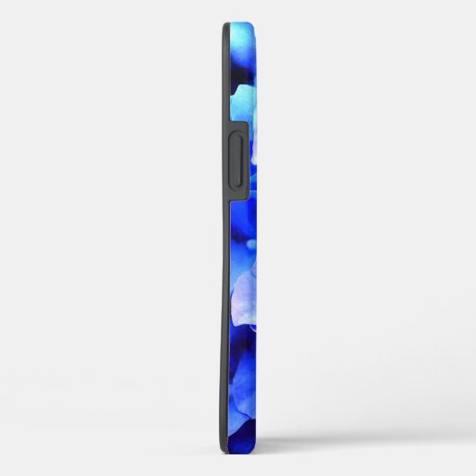 Hydrangea Blues Personalized Case-Mate iPhone Case (Achterkant / Rechts)