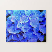 Hydrangea Blues Puzzle Legpuzzel (Horizontaal)