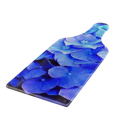 Hydrangea Blues Snijplank (Hoek)