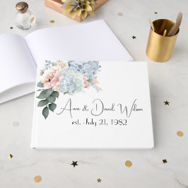 Hydrangea Boeket voor Jubileumfeest Gastenboek