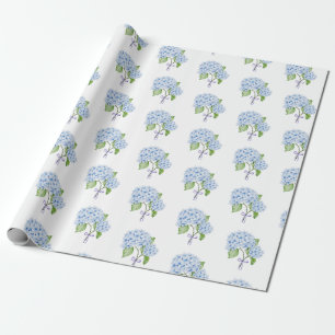 Hydrangea boog grandmillenial preppy floral cadeaupapier
