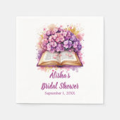 Hydrangea Book Theme Servet (Voorkant)