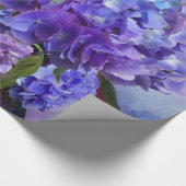 Hydrangea Bouquet Art Gift Wrap Cadeaupapier (Hoek)