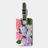 Hydrangea Bouquet Bagagelabel (Voorkant verticaal)