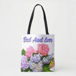 Hydrangea Bouquet beste tante ooit Tote Bag