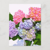 Hydrangea Bouquet Briefkaart (Voorkant)