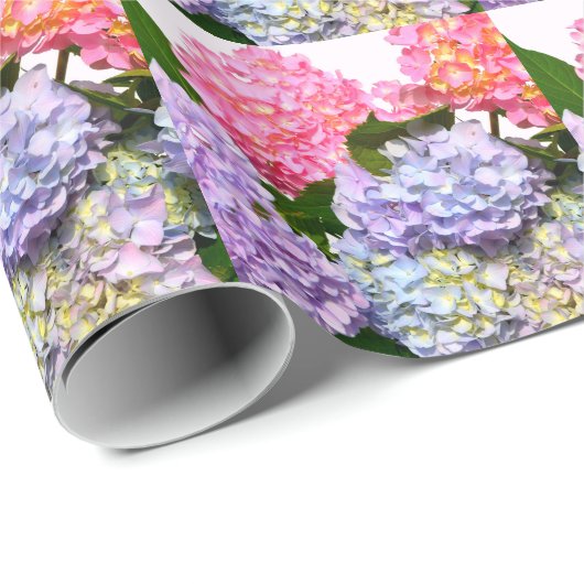 Hydrangea Bouquet Cadeaupapier (Rol Hoek)