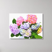 Hydrangea Bouquet Canvas Afdruk (Voorkant)