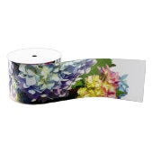 Hydrangea Bouquet Grosgrain Lint (Spoel)