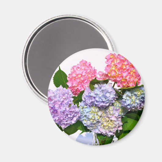 Hydrangea Bouquet Magneet (Voorkant / Achterkant)