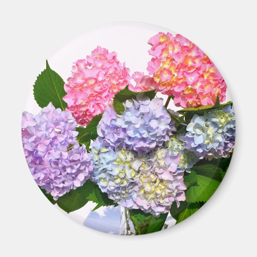 Hydrangea Bouquet Magneet (Voorkant)