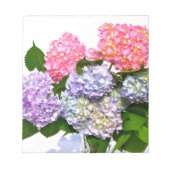 Hydrangea Bouquet Notitieblok (Voorkant)
