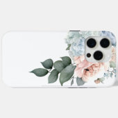 Hydrangea Bouquet On White Case-Mate iPhone Case (Achterkant (horizontaal))