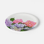Hydrangea Bouquet Papieren Bordje (Gekanteld)