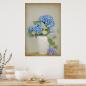 Hydrangea Bouquet Poster (Keuken)