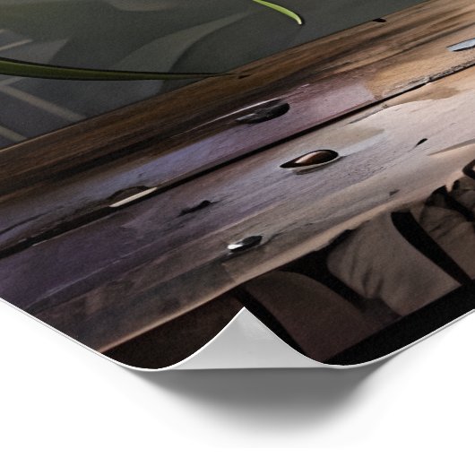 Hydrangea Bouquet Poster – Floral Stilleven (Hoek)