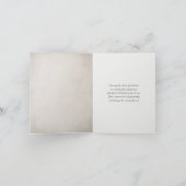 hydrangea bouquet sympathie bedankkaart (Binnen)