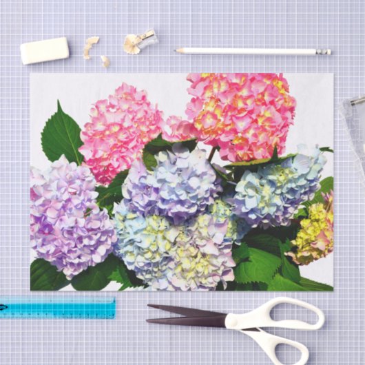 Hydrangea Bouquet Tissuepapier (Craft)