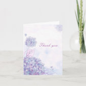 Hydrangea Bouquet Wedding Bedankt (Voorkant)