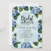 Hydrangea Bridal Shower Kaart (Voorkant)