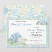 Hydrangea Bridal Shower Kaart (Voorkant / Achterkant)
