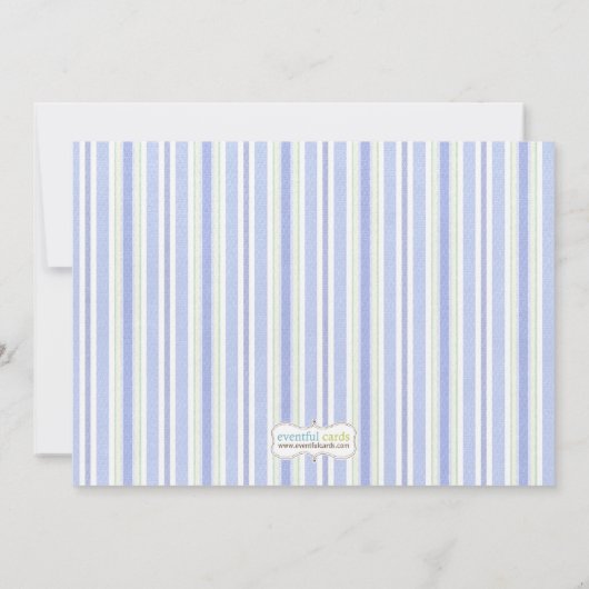 Hydrangea Bridal Shower Kaart (Achterkant)