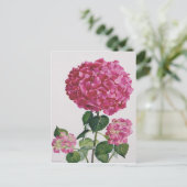 Hydrangea Briefkaart (Staand voorkant)