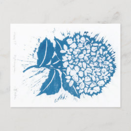 Hydrangea-briefkaart Briefkaart