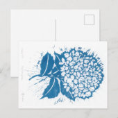 Hydrangea-briefkaart Briefkaart (Voorkant / Achterkant)