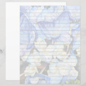 Hydrangea Briefpapier (Voorkant / Achterkant)