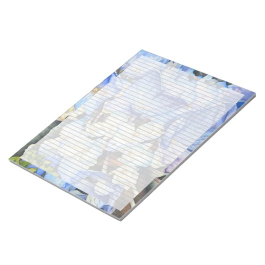 Hydrangea Briefpapier 8,5 x 11-inch lichtere notit Notitieblok (Schuin)