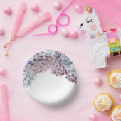 Hydrangea Bruidsfeest Papieren Borden Papieren Kommen (Feest)