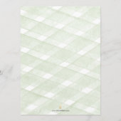 Hydrangea Bruidstafel Decor | Menu (Achterkant)