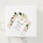 Hydrangea Bruiloftsshower Bedankbriefje Favor Tag Bedankjes Labels (In situ)